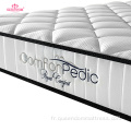 Matelas en latex de printemps de poche King Size à chaud